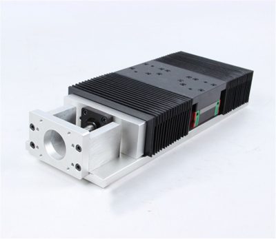 Square Linear Set A20 Pallet Platform. Stroke 0.1 meter.