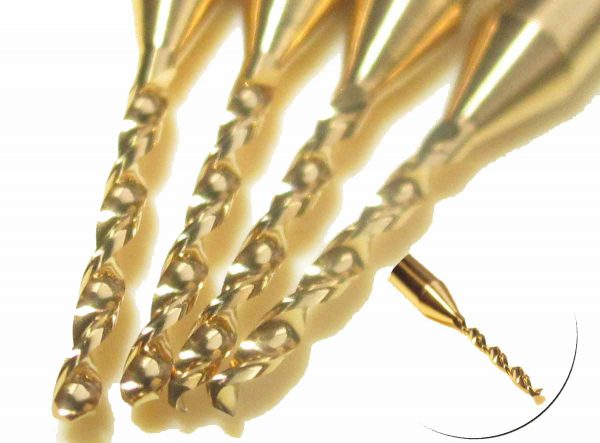 Drill Bits-Carbide Coated, Diameter 0.2-3.175mm