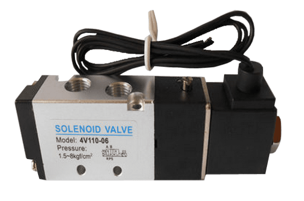 Two five-way solenoid valve. Grommet DC12V DC24V AC24V AC110V AC220V