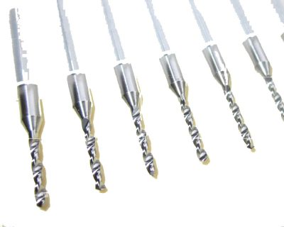 Drilling Bit, Diameter 1.25-3.175mm, Cutting Length 10.5/12mm