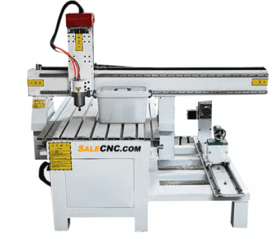 CNC Router Milling รุ่น aXJ6090-LXR & Extended Rotary