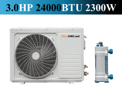 Chiller Fish Tank เครื่องชิลเลอร์ช่วยเลี้ยงปลา เครื่องปรับอุณหภูมิตู้ปลา 3.0HP 24000BTU 2300W