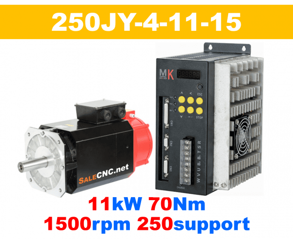 เซอร์โวมอเตอร์ไดร์ Servo Motor & Drive 11KW 70Nm 1500rpm 200support 380V