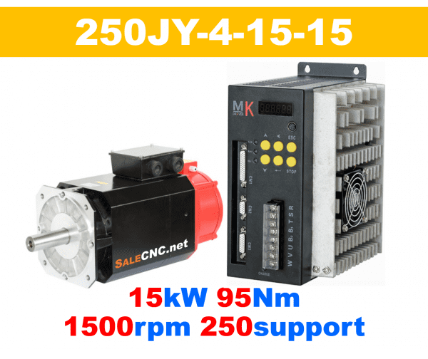 เซอร์โวมอเตอร์ไดร์ Servo Motor & Drive 15KW 95Nm 1500rpm 250support 380V