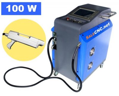 เลเซอร์กำจัดสนิม Rust Removal Laser Machine เครื่องเลเซอร์ทำความสะอาดโลหะ 100W Pulse