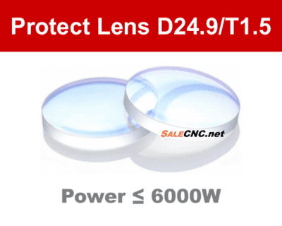 โพรเทคชั่น เลนส์ (Laser Protect Lens) power ≤ 6000w – D24.9/T1.5