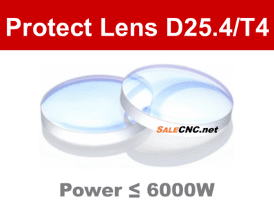 โพรเทคชั่น เลนส์ (Laser Protect Lens) power ≤ 6000w – D25.4/T4