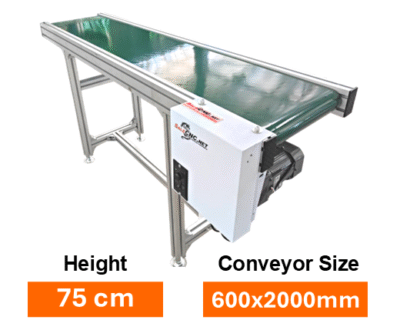Conveyor Belt PVC 600x2000 mm สายพานลำเลียง สายพานเลื่อน