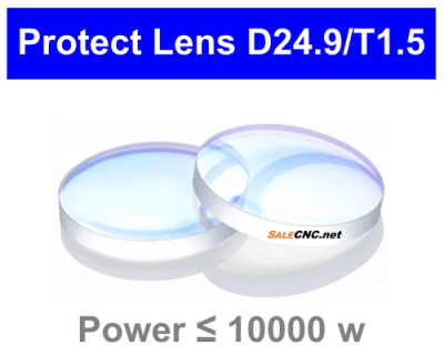 โพรเทคชั่น เลนส์ (Laser Protect Lens) power ≤ 10000w – D24.9/T1.5