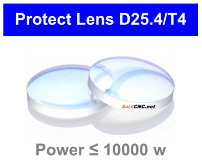 โพรเทคชั่น เลนส์ (Laser Protect Lens) power ≤ 10000w – D25.4/T4
