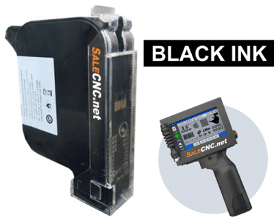 หมึกดำ (Black Ink) สำหรับเครื่องพิมพ์วันที่ผลิต-วันหมดอายุ Mark Ink Portable MP 25mm (Handheld inkjet printer)