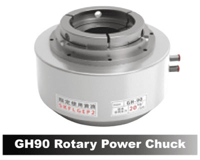 Chuck (ชัค) อุปกรณ์จับ-ยึด-หมุน Rotary Power Chuck GH90