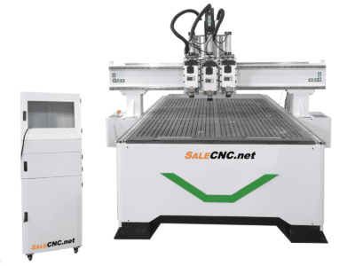 CNC Router Milling 3 Spindle Auto Change With Vacuum Table and Dust Collector 3TXV-1325