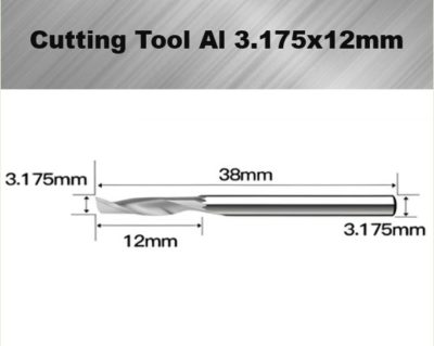 Cutting Tool Al3.175x12