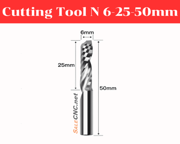 Cutting Tool N6x25x50mm