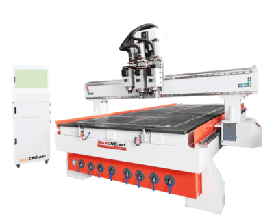 CNC Router Milling 3 Spindle Auto Change With Vacuum Table and Dust Collector 3TXV-1325