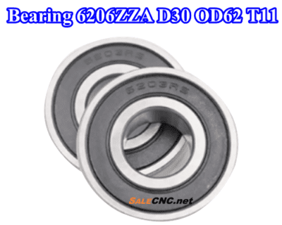 SK_Bearing 6206ZZA D30 OD62 T11- อะไหล่เครื่องเสียบไม้