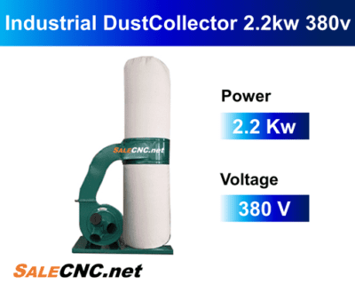 เครื่องดูดฝุ่น/ควันอุตสาหกรรม Industrial Dust Collector 2.2KW 380V