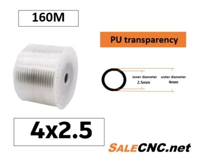 สายลม PU Tube pu 4x2.5 160M Transperency
