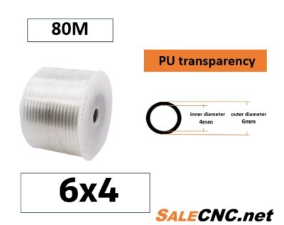 สายลม PU Tube pu 6X4 80M Transparency