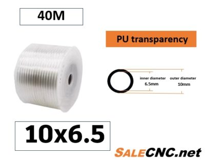 สายลม PU Tube pu 10x6.5 40M Transparency