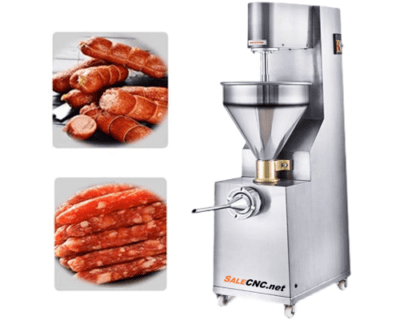 เครื่องอัดกุนเชียง,ไส้กรอก,ไส้กรอกอีสาน อัตโนมัติ Machine for stuffing Chinese sausage, sausage, Isaan sausage, automatic