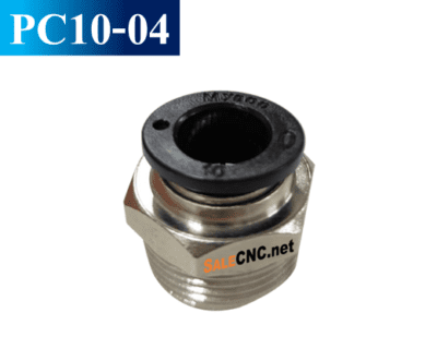 ข้อต่อลม 10mm เกลียว 20.5mm PC10-04