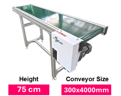 Conveyor Belt PVC 300x4000 mm สายพานลำเลียง สายพานเลื่อน