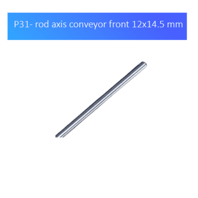 P31-rod axis conveyor front 12x14.5mm