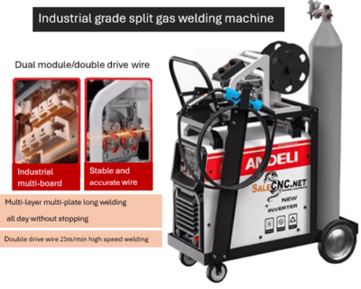 Welding Machine CO2 Model 350, 380V, Cable 5meter