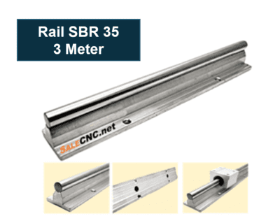 รางสไลด์ รางเลื่อน Linear Rail SBR35 per 3 Meter