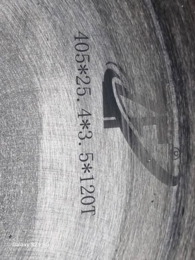 BladeCuttingAluminum 405x25.4x120T
