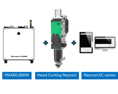 Fiber Laser60000W + Raytools Cutting Head + Raytool Control System