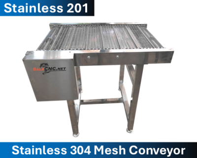 201 Stainless-Stainless 304 Mesh Conveyor