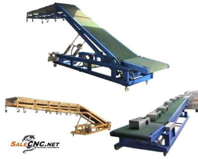Hydraulic Height Adjustable Conveyor Belt สายพานลำเลียงที่ปรับระดับความสูงได้ด้วยระบบไฮดรอลิก