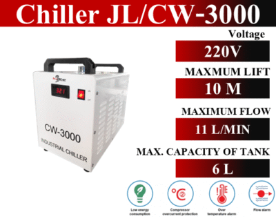 เครื่องชิลเลอร์ Chiller Water CoolingJL-3000, CW-3000
