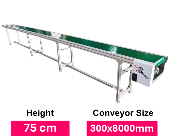 Conveyor Belt PVC 300x8000 mm สายพานลำเลียง สายพานเลื่อน